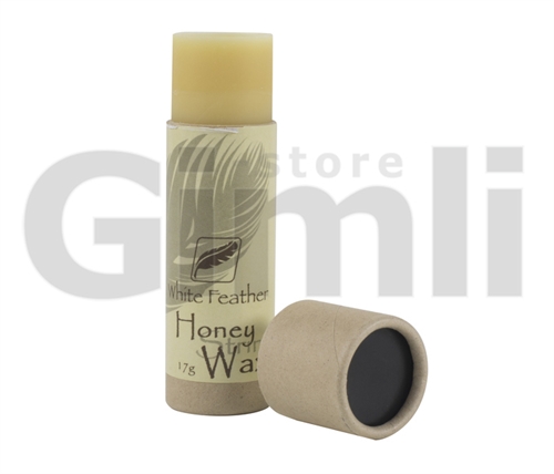 White Feather Bowstring Wax Beeswax
